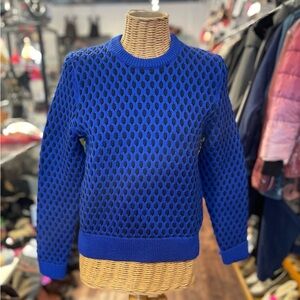 Alexander Wang Contrasting Cable Knit Sweater